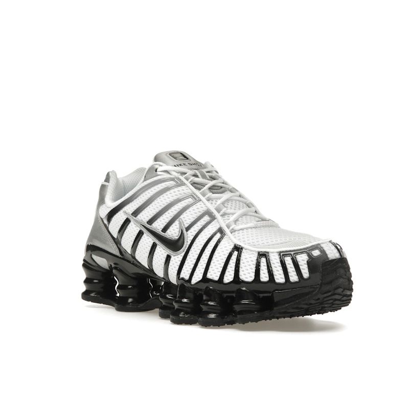 Nike Shox TL Unisex Metallic Silver White Wolf Grey Black HQ4049-001
