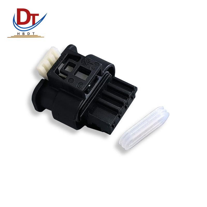 Automotive Wiring Harness 4-Pin Electronic Connector, Black Plastic Sheath 805-112 Sheath