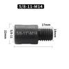 Drill Bit Adapter: M10/M14 To American Thread for Angle Grinder