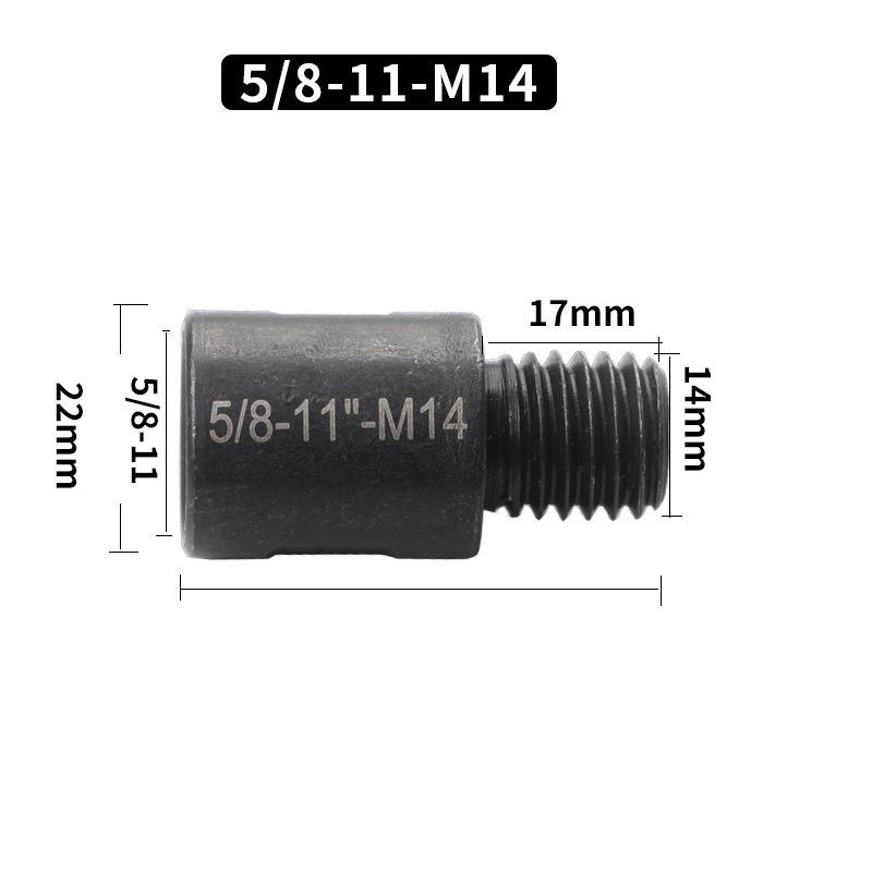 Drill Bit Adapter: M10/M14 To American Thread for Angle Grinder