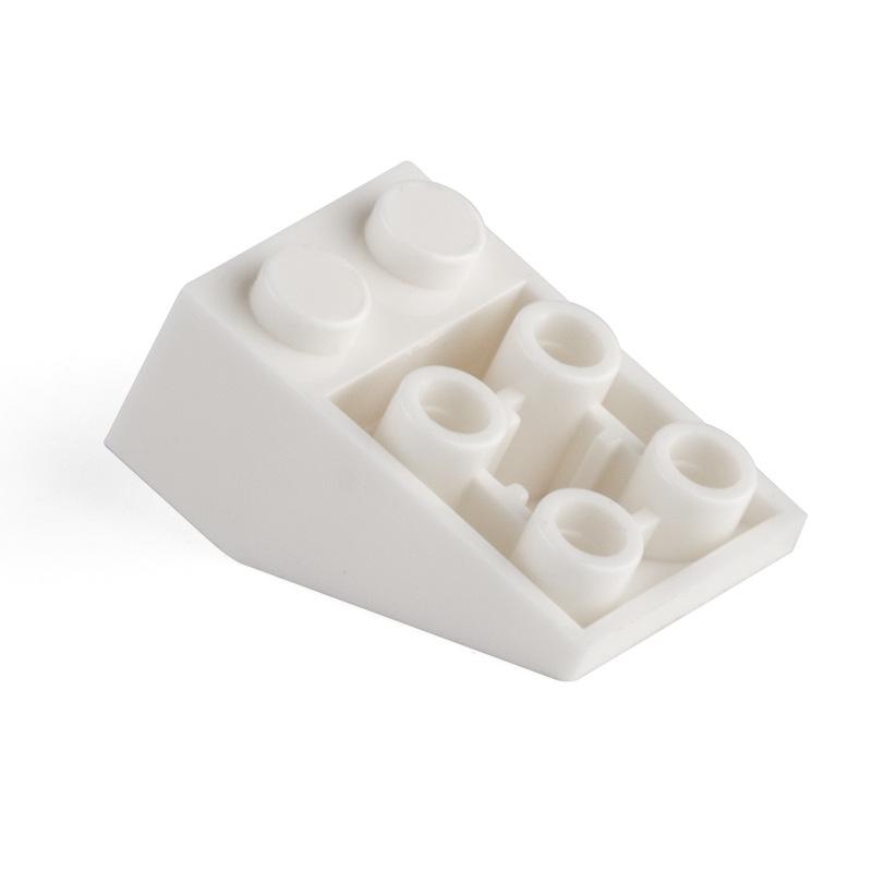 20Pcs Bulk Small Particle 3747 MOC Building Block 3x2 25 Degree Slope Reverse Brick Accessories Building Block Castle Toys