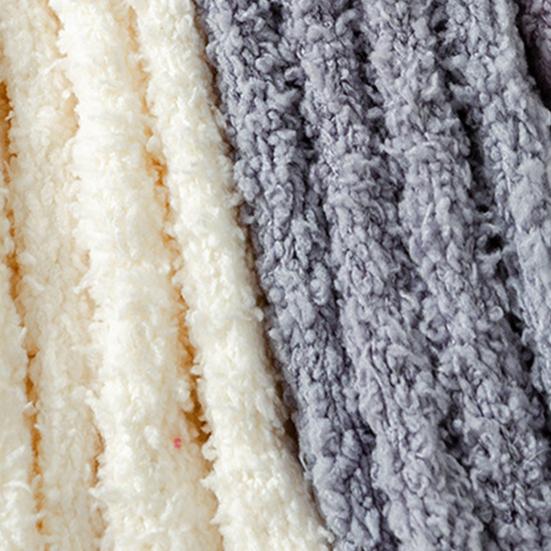 1 Pair Non-Slip Fuzzy Cozy Socks Super Soft Non-Fading Cold Protection Winter Warm Fluffy Sleep Socks for Women