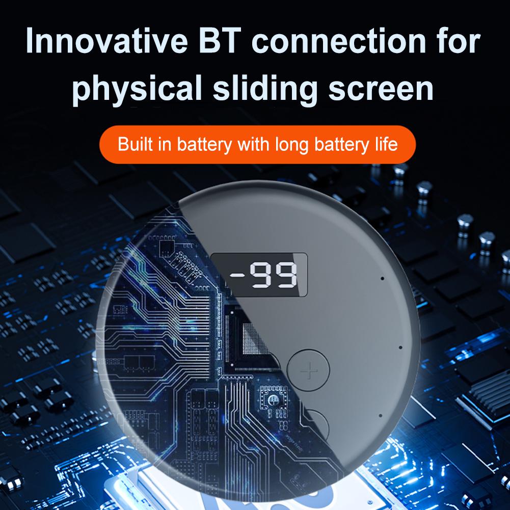 Digital Wireless Mobile Screen Slider Mute Bluetooth-Compatible Screen Swiping Device for Smart Phone Apps Video Live Streaming