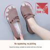 New Style Non-Slip Soft Sole Flat Shoes for Middle-Aged & Elderly Women - Spring/Autumn Comfort Shoes