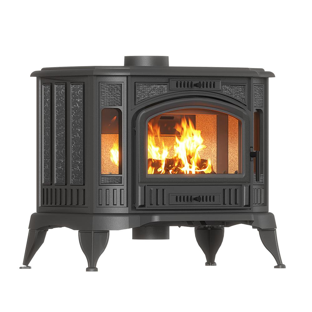 Cast iron wood burning stove KRATKI K9 ECO Ø 150 8 kW