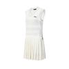Fila Tennis Solid Color V-Neck Comfortable Sleeveless Dress Women dresses A11W623347FWT