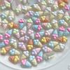 10Pcs Mini Colorful Ice Cream Charm Simulated Ice Cone Figurine DIY Handmade Jewelry Hair Clip Backpack Bag Decoration Accessories