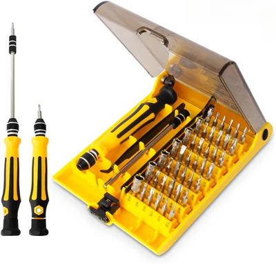 45 In 1 Mini Screwdriver Set Kit Tools Set Small Precision Screwdriver Kit with Tweezers Extension Shaft for Repair Maintenance