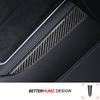 Real Carbon Fiber For Tesla Model Y Juniper Model 3 Highland Center Console Side Cover Trim Sticker Car Interior Accessories