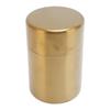 Tea Canister Gold 304 Stainless Steel Sealed Damp Proof Coffee Sugar Tea Leaf Jar