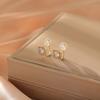 New Fashion Rhinestone Earrings Without Piercing Earrings Women Square Clip On Earrings