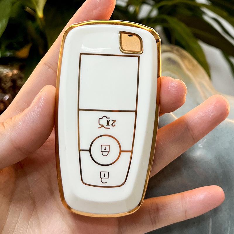 

Чехол для ключа EVOS Sharp Edge Explorer - стильный чехол для ключей Taurus F150 Mondeo - пряжка унисекс