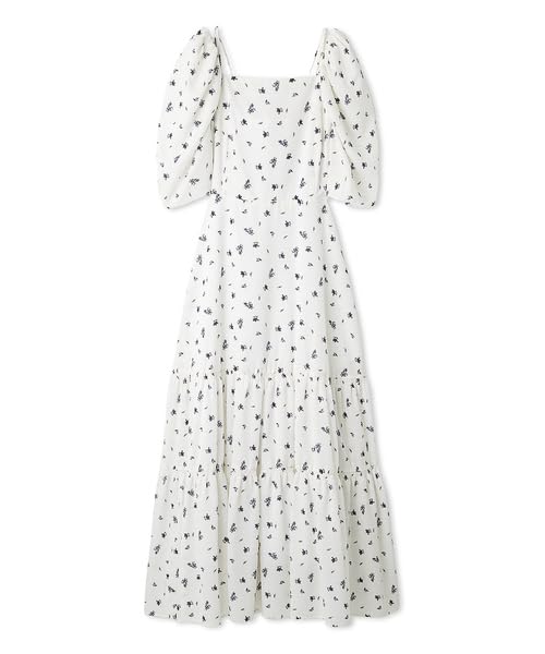 FRAY Puff Sleeve FLOWER I.D. Women's 3-Way Dress, FWFO251091,