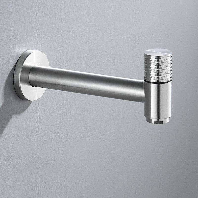 Nickel 304 Stainless Steel Washing Machine Faucet Black Wall Mounted Outdoor Exterior Garden Bibcock Bath Toilet Mop Pool Taps