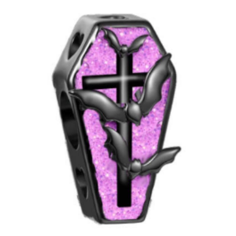 100% Copper Colorful Rubik'S Cube Butterfly Cat Peacock Daisy Charm Beads Fit Original Bracelet Diy Jewelry