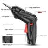 Rechargeable Mini Electric Screwdriver & Hand Drill for Household Use