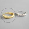 Xiaomi 925 Sterling Silver Simple Ring For Women Fine Jewelry Finger Adjustable Open Vintage Ring For Party Birthday Gift