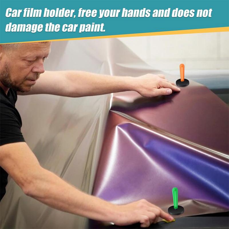 2/4/8Pcs Vehicle Car Wrap Gripper Magnets Vinyl Film Install Fix Tools Foil Holder Strong Magnet Holder Car Wrapping Tools