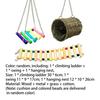 3Pcs Pet Hammock Swing Tunnel House Bed Ladder Hamster Squirrel Hanging Cage Toy