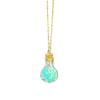 Luminous Magic Potion Glass Bottle Pendant Necklace Fashion Creative Jewelry For Men and Women Halloween Gifts