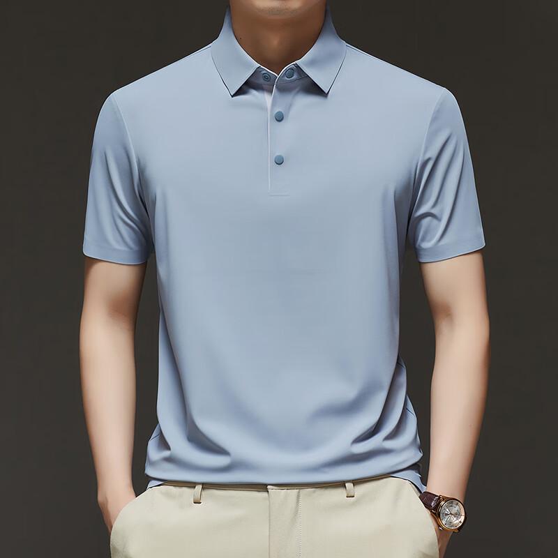 Firstview Men's Soft Breathable Polo Shirt