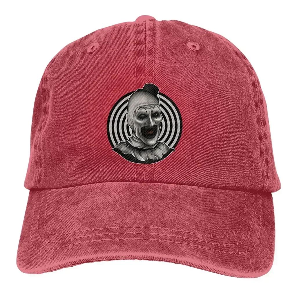 Art The Clown Classic Baseball Caps Peaked Cap Terrifier Horror Films Sun Shade Hats For Men