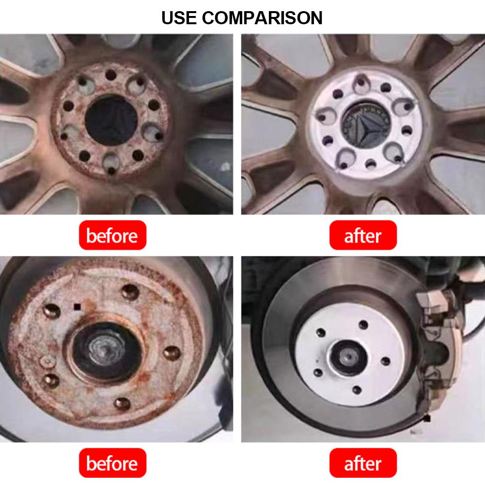 Car Rust Remover Wheel Hub Shaft Head Rust Removal Maintenance Brake Disc Rust Removal Tool Derusting Anti-Rust