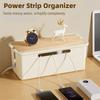 Dustproof Cable Storage Box With Lid Wire Management Case Socket Storage Box  Home