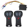 Receiver 12V Wireless Electric Winch Remote Control System for ATV SUVs With Power Input and Output Functions!