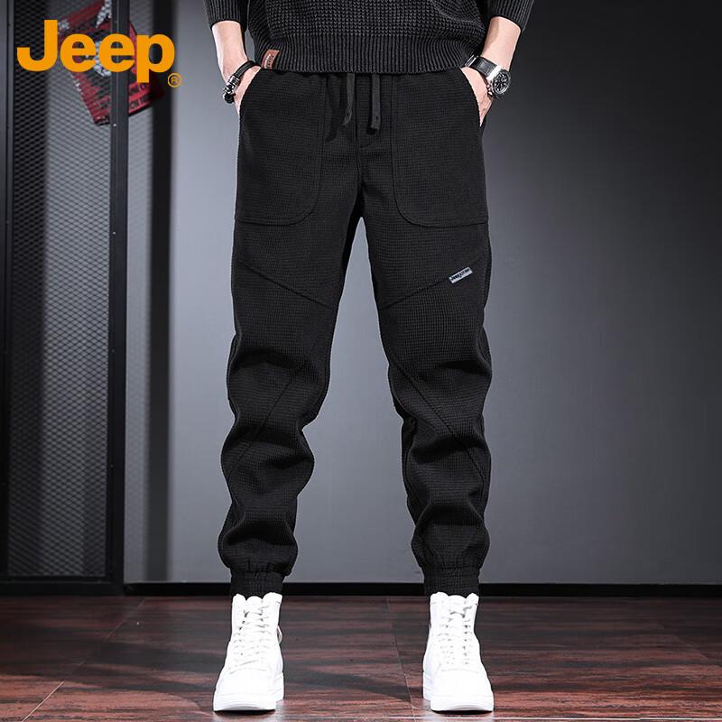 

JEEP Men s Loose Fit Corduroy Jogger Pants XL