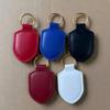 1X Neu Gute Qualität Auto Leder Schlüssel Tasche Schlüsselanhänger Schlüsselring Schild Typ 3D Emblem Schlüsselring