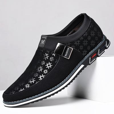 Men's Casual Shoes Fashion Business Office Shoes Classic Slip-On Loafers Dress Shoes for Men Moccasins Trendy Driving Footwear