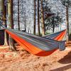 Outdoor Hammock Patchwork Color Anti-Rollover Wide Design Moisture-Proof Pad Outdoor Sleeping Hammock Color-Blocking Resting Equipment