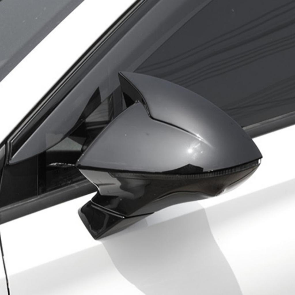 Fashionable Car Front Driver Side Wing Mirror Cover Turn Signal Light Lamp Mirror Housing Cap Suitable for MG4 2022-2024