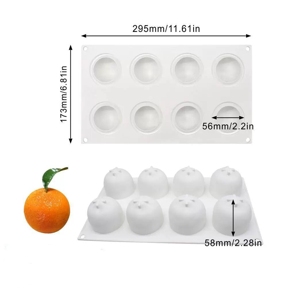 1 peça Abacaxi Pera Pêssego Série de Frutas Bolo Molde de Silicone Manga Laranja Assar Mousse Molde Morango Sobremesa Francesa Mousse Molde