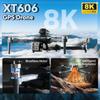 For Genuine XT606 MAX GPS Drone 8k Professional 8K HD Camera FPV Wish Screen Drone 360° Obstacle Avoidance Quadcopter Toys Drone