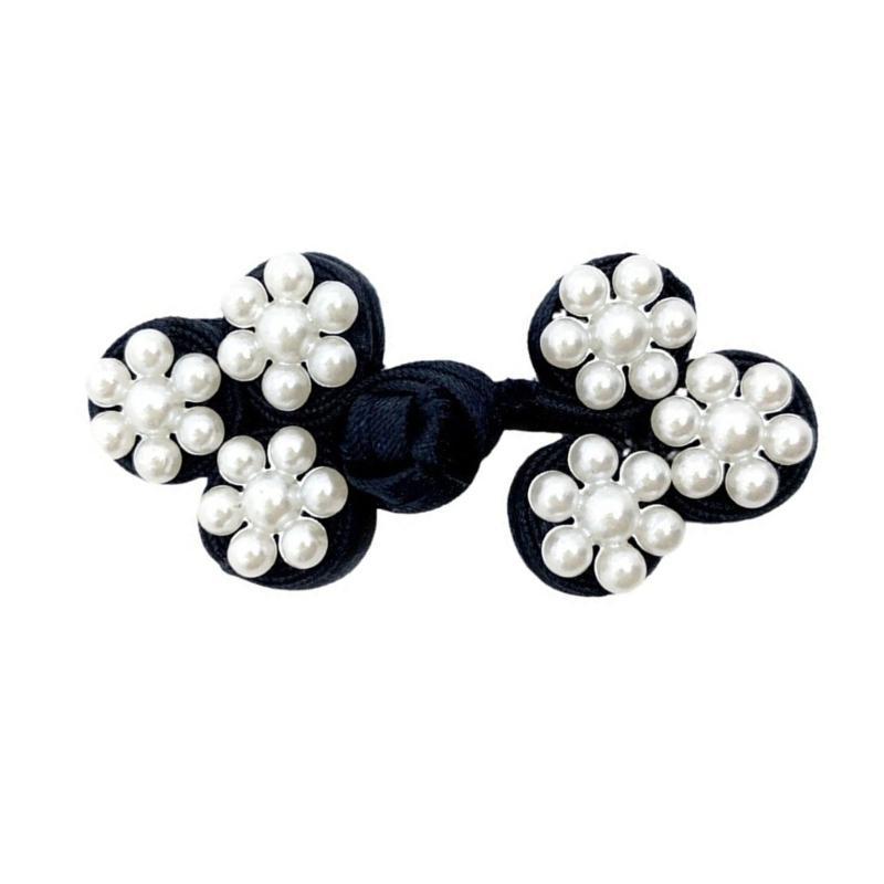 Beaded Cheongsam Buttons Chinese Closures Buttons Hanfus Buttons Chinese Knots Buttons Handmade Sewings Fasteners