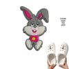 Rabbit Shoe Accessories: Cartoon PVC Charms for DIY Hole Shoes