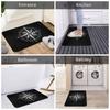 Custom Vintage Nautical Compass Doormat Non-Slip Entrance Kitchen Bath Mats Captain Anchor Boat Living Room Rug Carpet Footpad