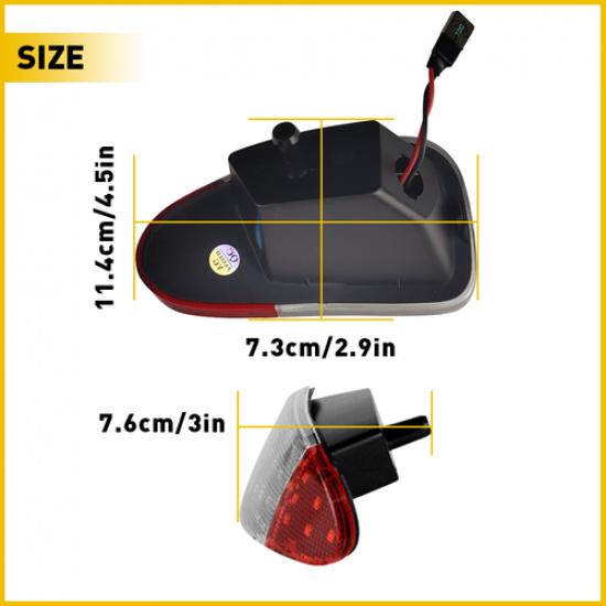 2/4X LED Panel Door Interior Courtesy Light Pair Lamp For 1997-2003 Ford F150 F2