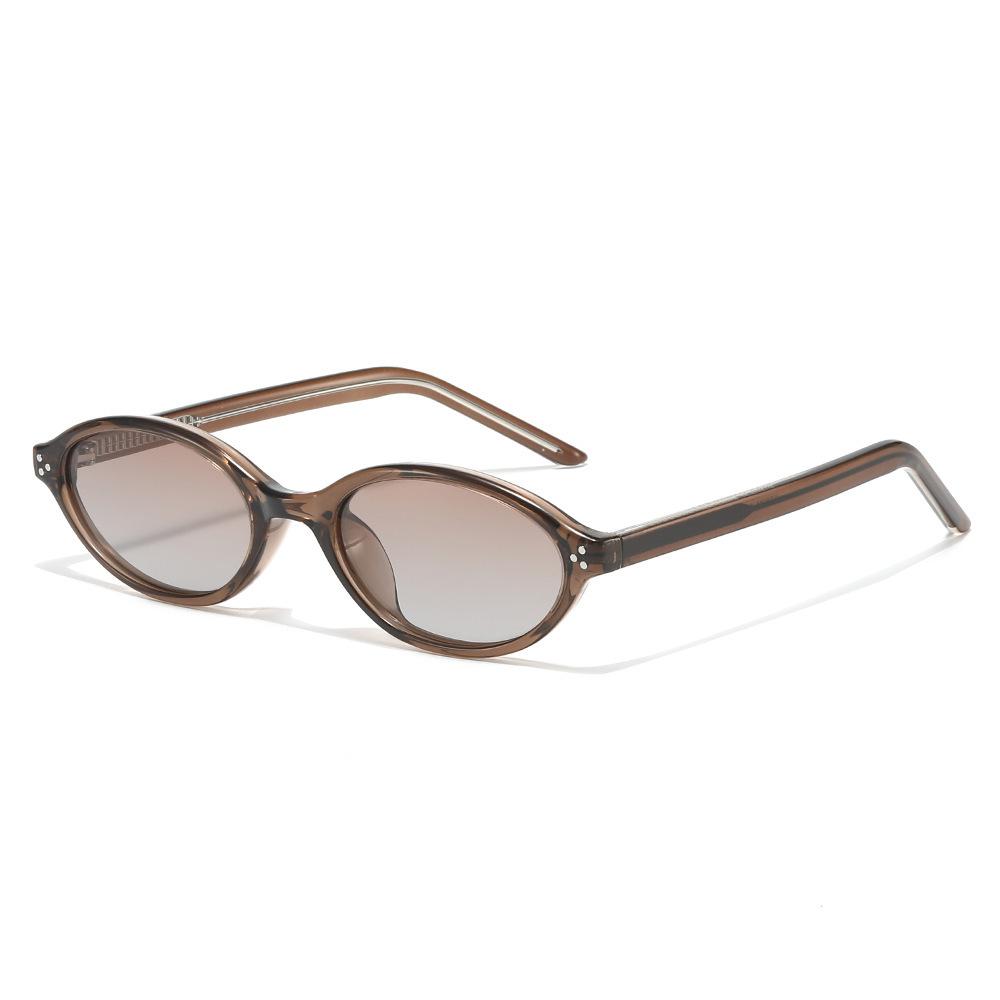 European and American cat eye small frame ins retro sunglasses trend to see simple and high-end women's sunglasses sunglasses