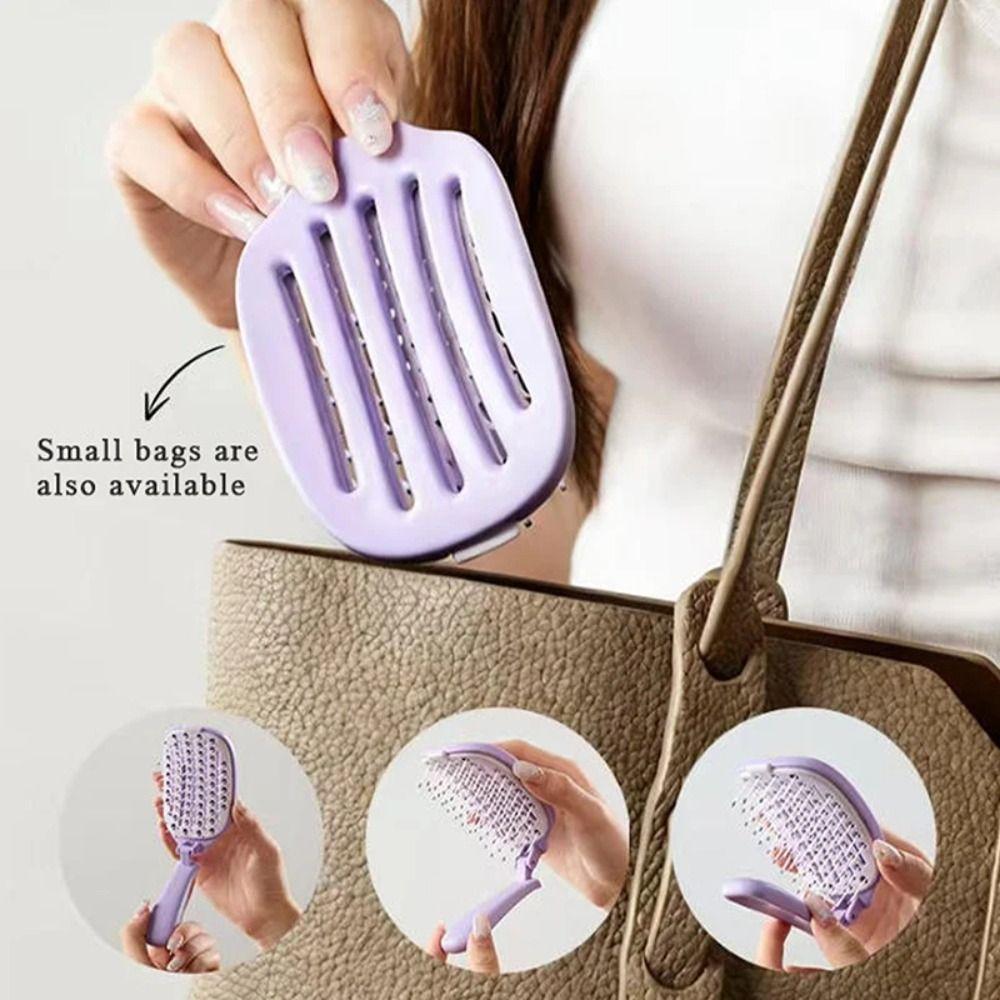 Anti-Static Scalp Massage Comb Spring Bone Hair Styling Tool Personal Care
