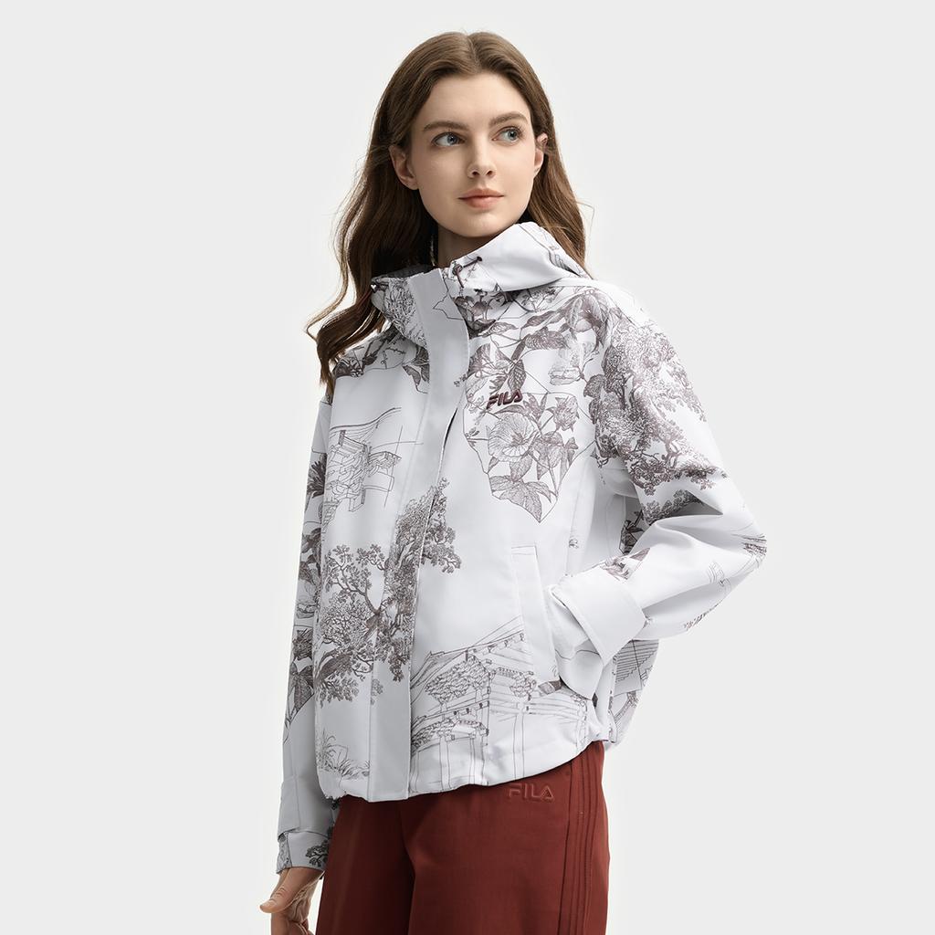 Fila Heritage Casual Fashion Trendy Comfortable Jacket Women Jacket F11W538703F-ZA