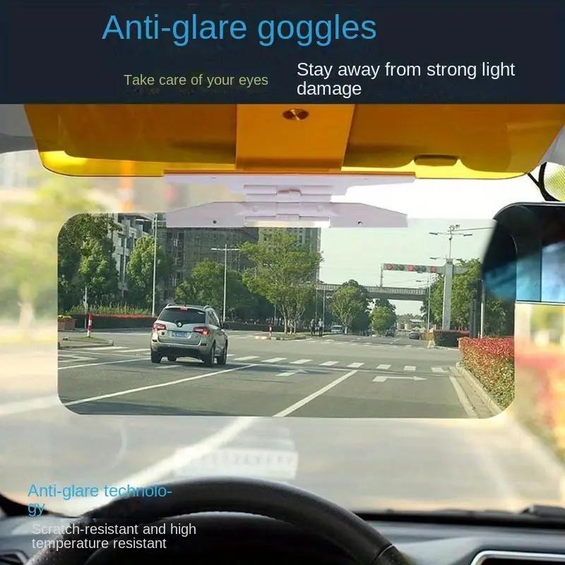 Car Sun Visor Anti-Glare UV Protection Sunglasses for Day & Night Driving
