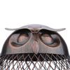 TOOARTS Owl Mesh Winebottle Holder Owl Bottle Cork Container Iron Art Practical Decoration Sculpture Wine Holder Crafts