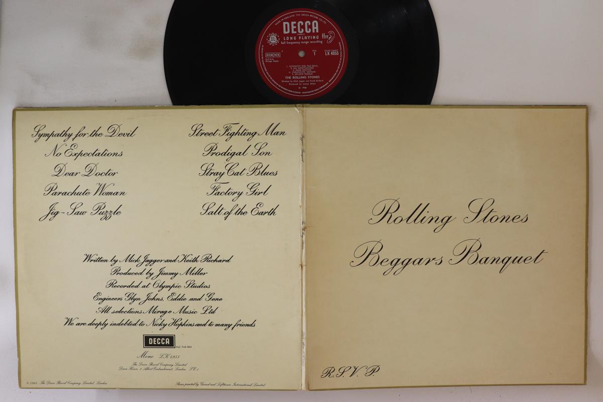 

LP Record ROLLING STONES - Beggars Banquet LK4955 DECCA 1968 UK Rock Used
