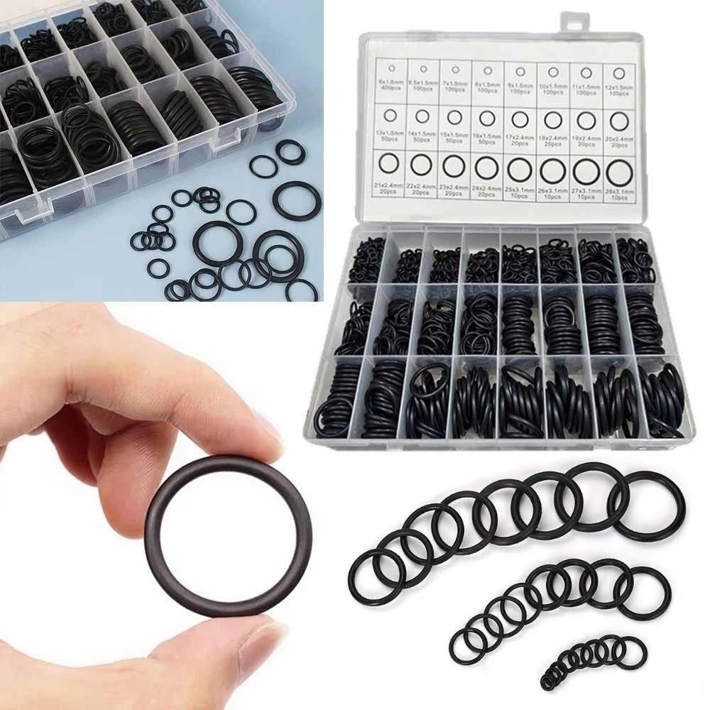 1500Pcs Waterproof Rubber O-Rings Gasket Sealing Air Conditioning Compressor Seals  Plumbing