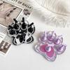 Cat Paw Magnetic Nail Tip Holder Practice Display Stand For Manicure Press-On Nail Training Gel Resin Showing Shelf Nail Rack