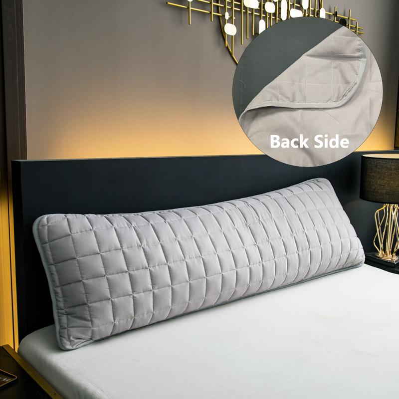 

Однотонный стеганый дизайн длинная наволочка постельное белье тело наволочка наволочка для здорового стандарта 48*120 см/48*150 см/48*180 см 1pc 150x48cm