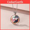 Stilvolle Hinata Shoyo Anime-inspirierte Edelsteinkette für Volleyball-Fans Unisex-Schmuck